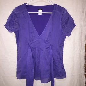 J. Crew purple Blouse